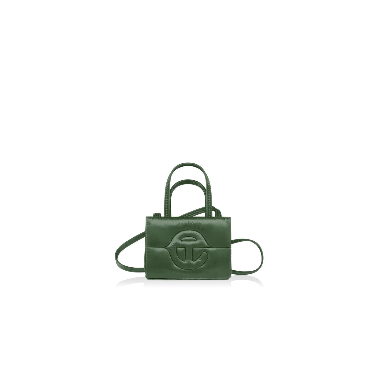 Small Puff Shopper - Green - Shopping Bags & Shoppers
