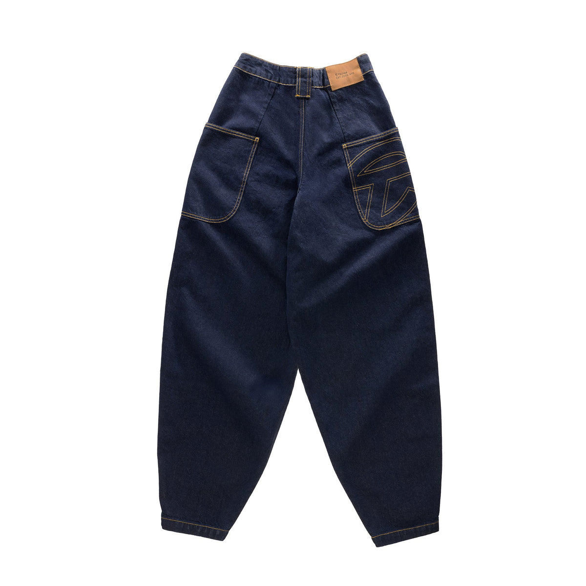 Raw Baggy Jean - Blue - Pants & Shorts