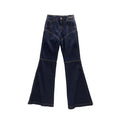 Raw Bell Bottom Jean - Blue - Pants & Shorts