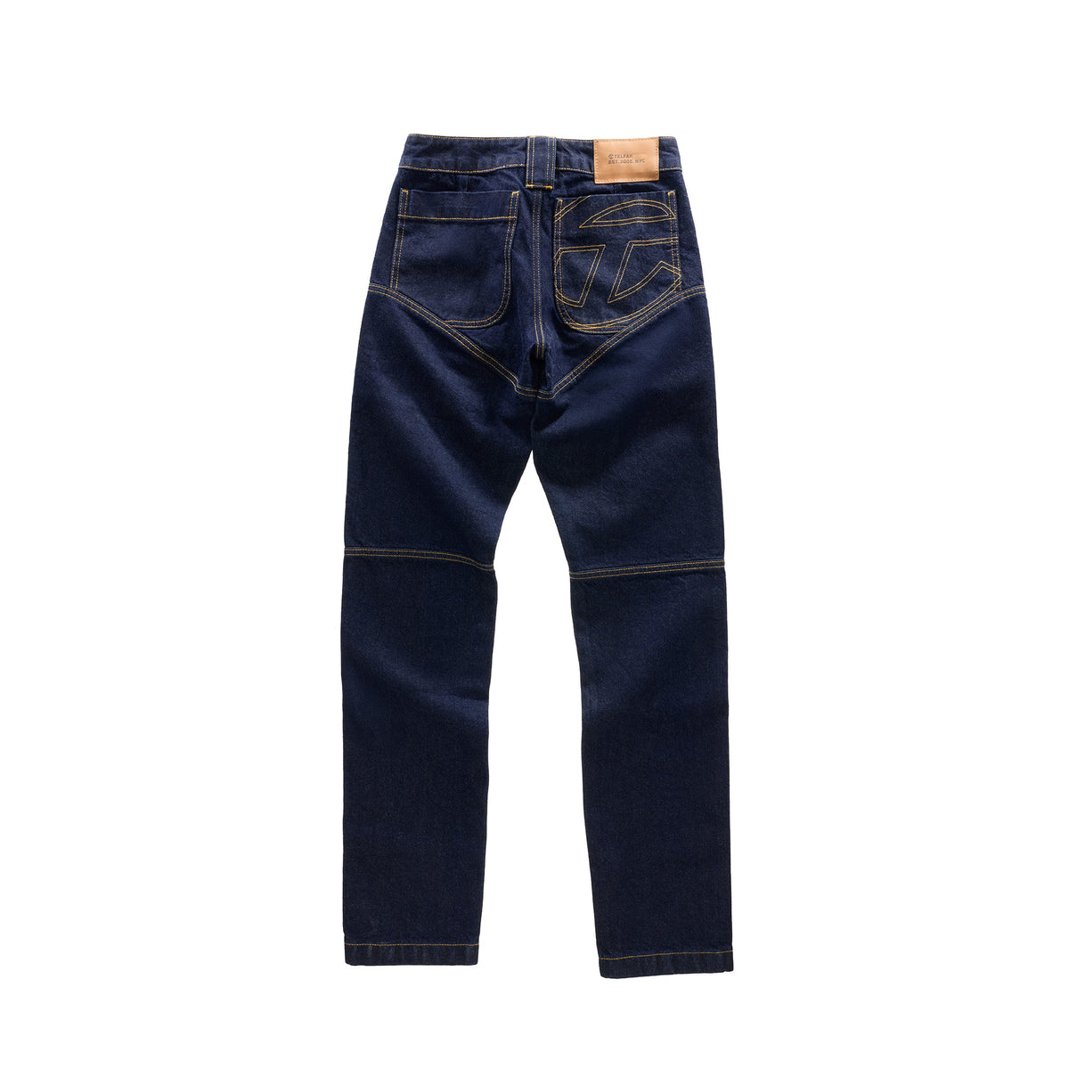 Raw Straight Leg Jean - Blue - Pants & Shorts