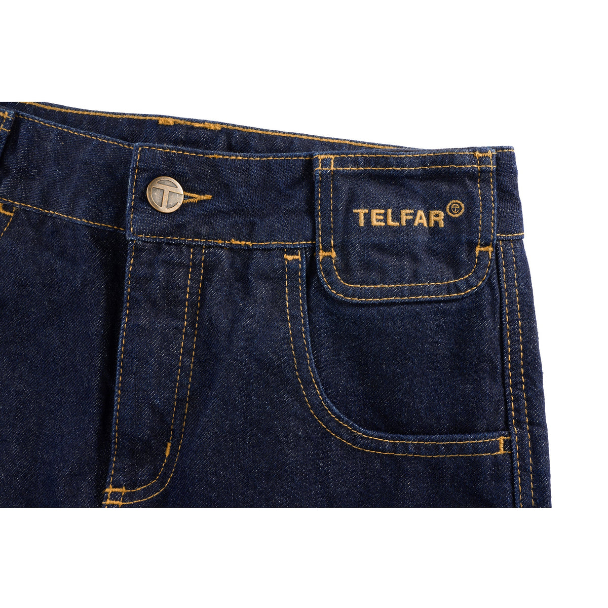 Raw Straight Leg Jean - Blue - Pants & Shorts