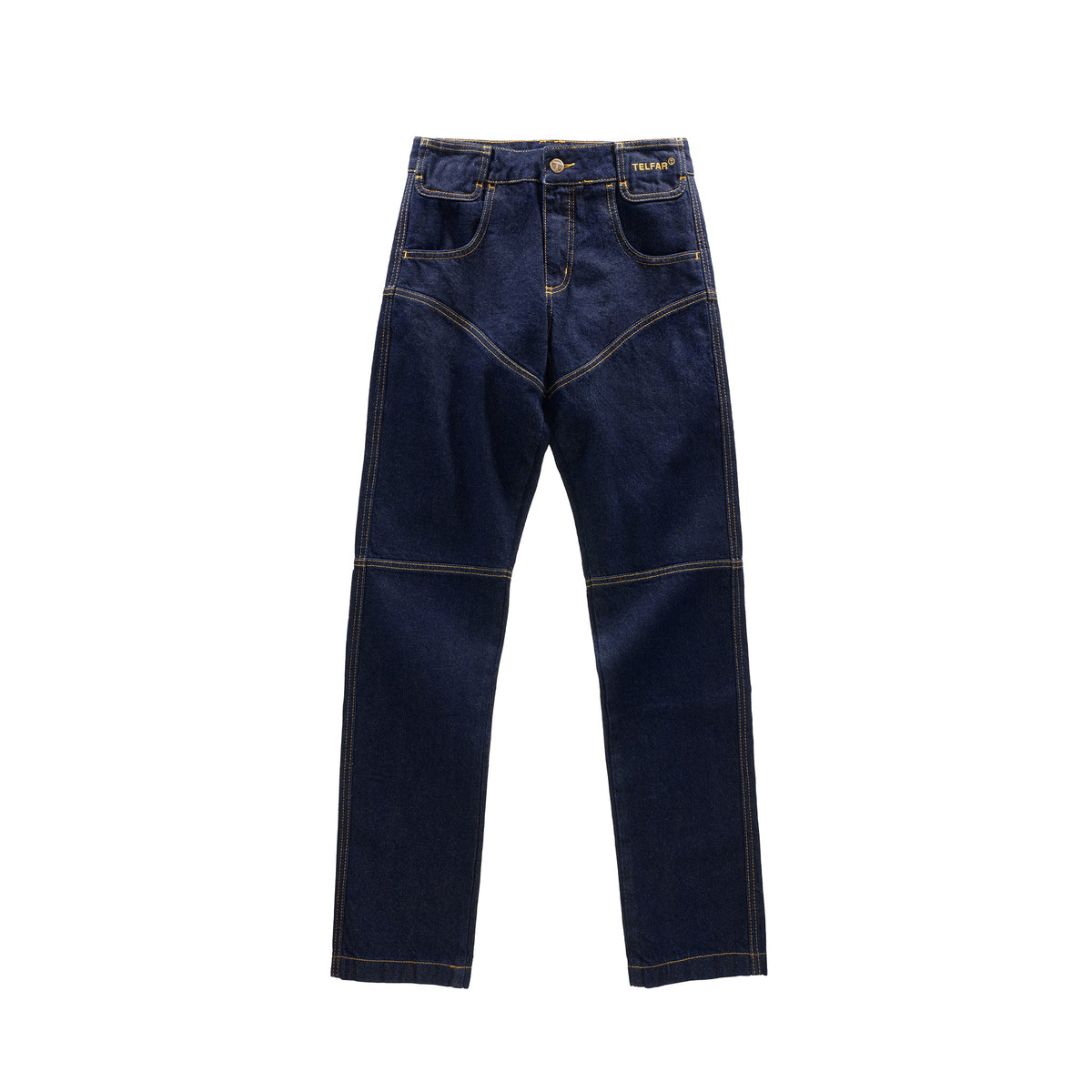 Raw Straight Leg Jean - Blue - Pants & Shorts