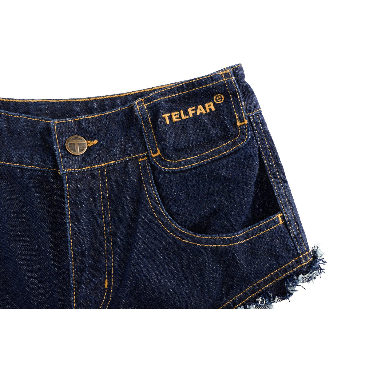 Raw Thigh Hole Bell Bottom Jean - Blue - Pants & Shorts