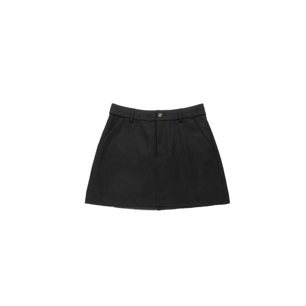 Reversible Short Skirt - Black - Dresses & Skirts