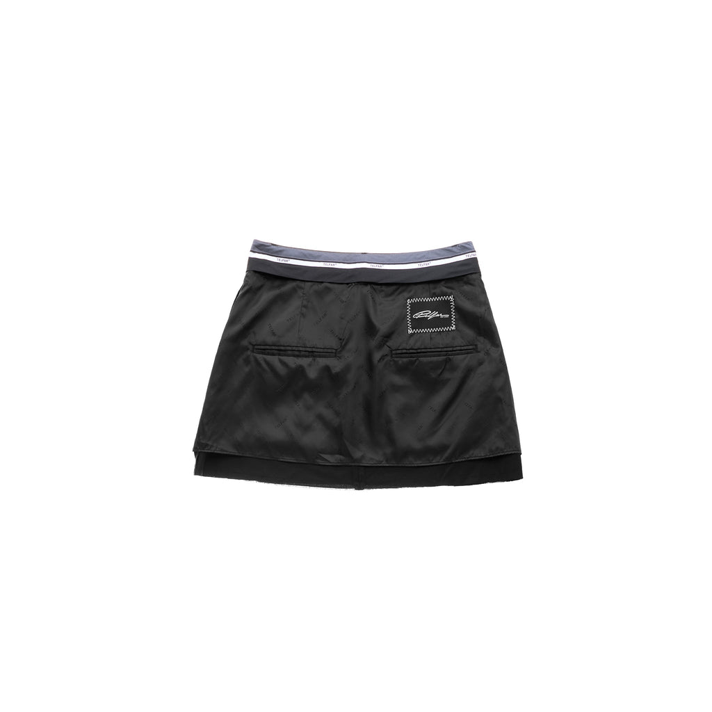 Reversible Short Skirt - Black - Dresses & Skirts