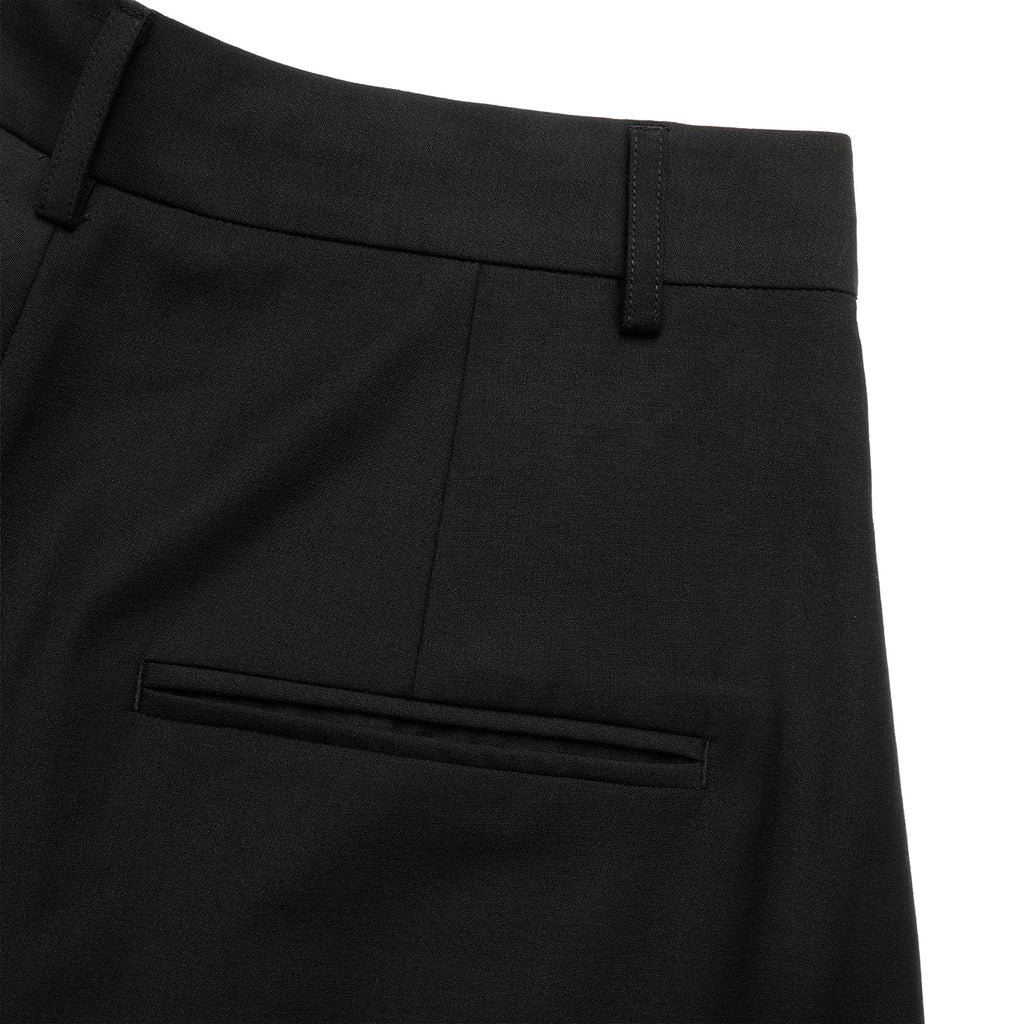 Straight Leg Split Trouser - Black - Pants & Shorts