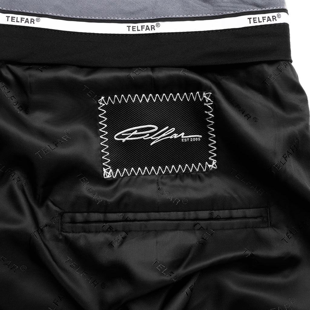 Straight Leg Split Trouser - Black - Pants & Shorts