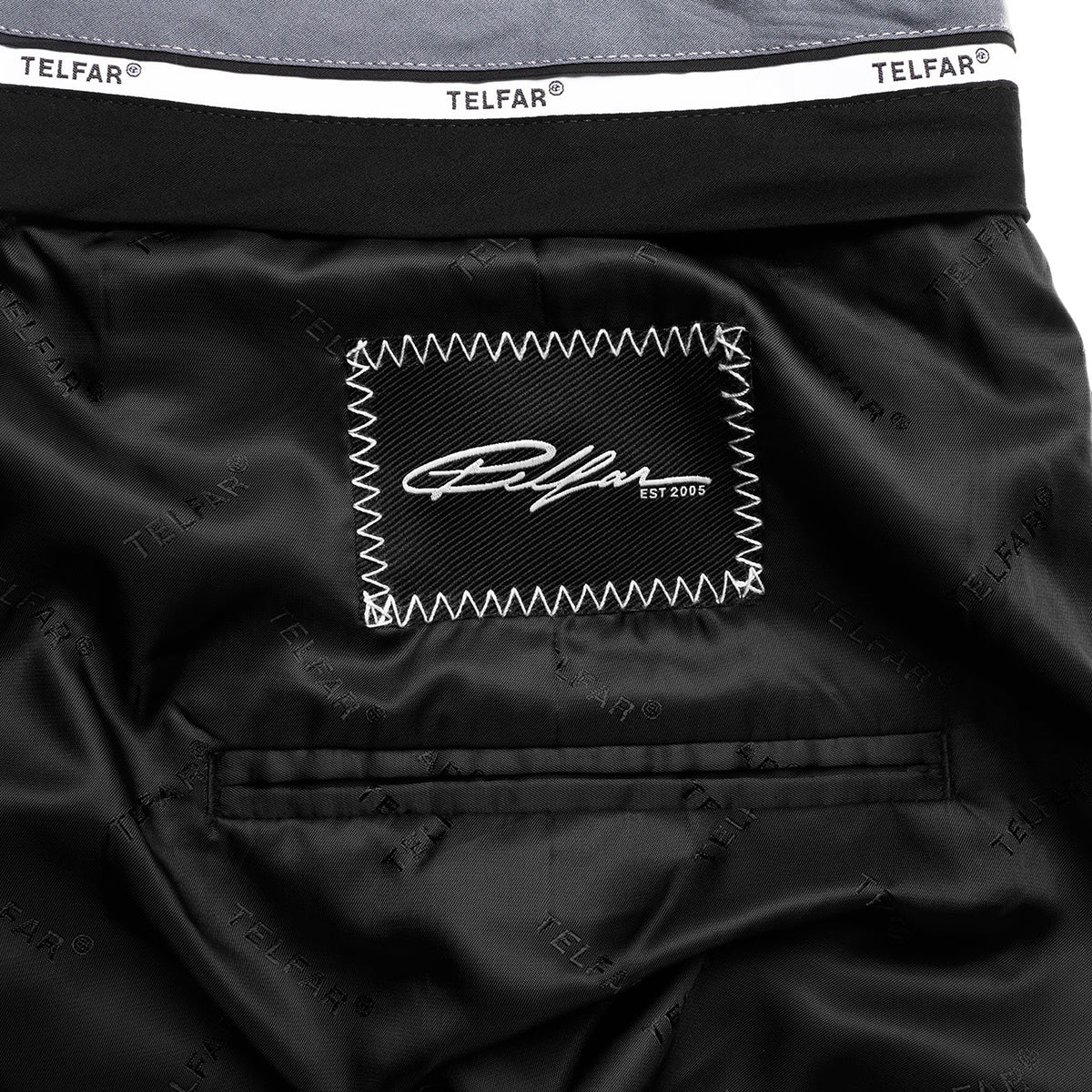 Straight Leg Split Trouser - Black - Pants & Shorts