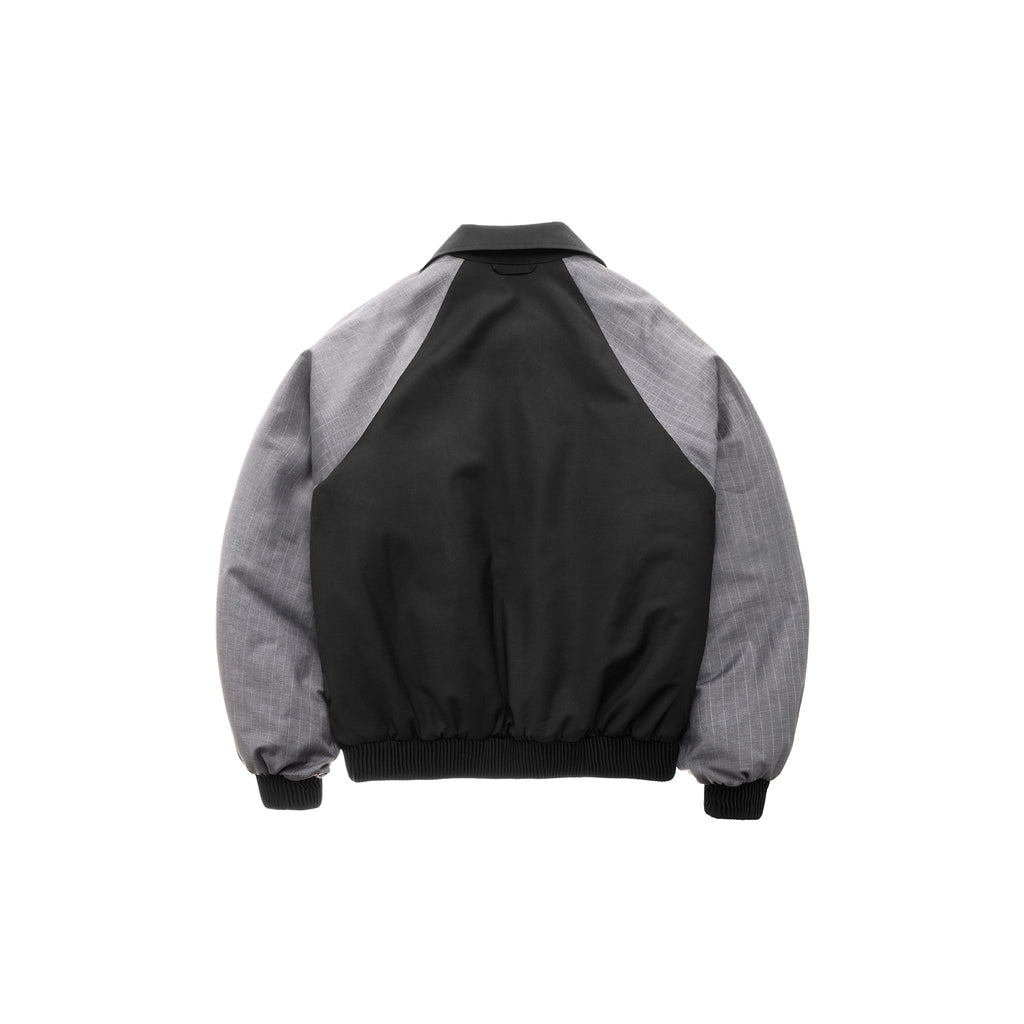 Reversible Varsity Suit Jacket - Black/Grey/White - Jackets & Outerwear