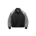 Reversible Varsity Suit Jacket - Black/Grey/White - Jackets & Outerwear