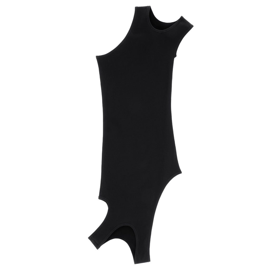 Infinity Half Tank Tunic - Black - Dresses & Skirts
