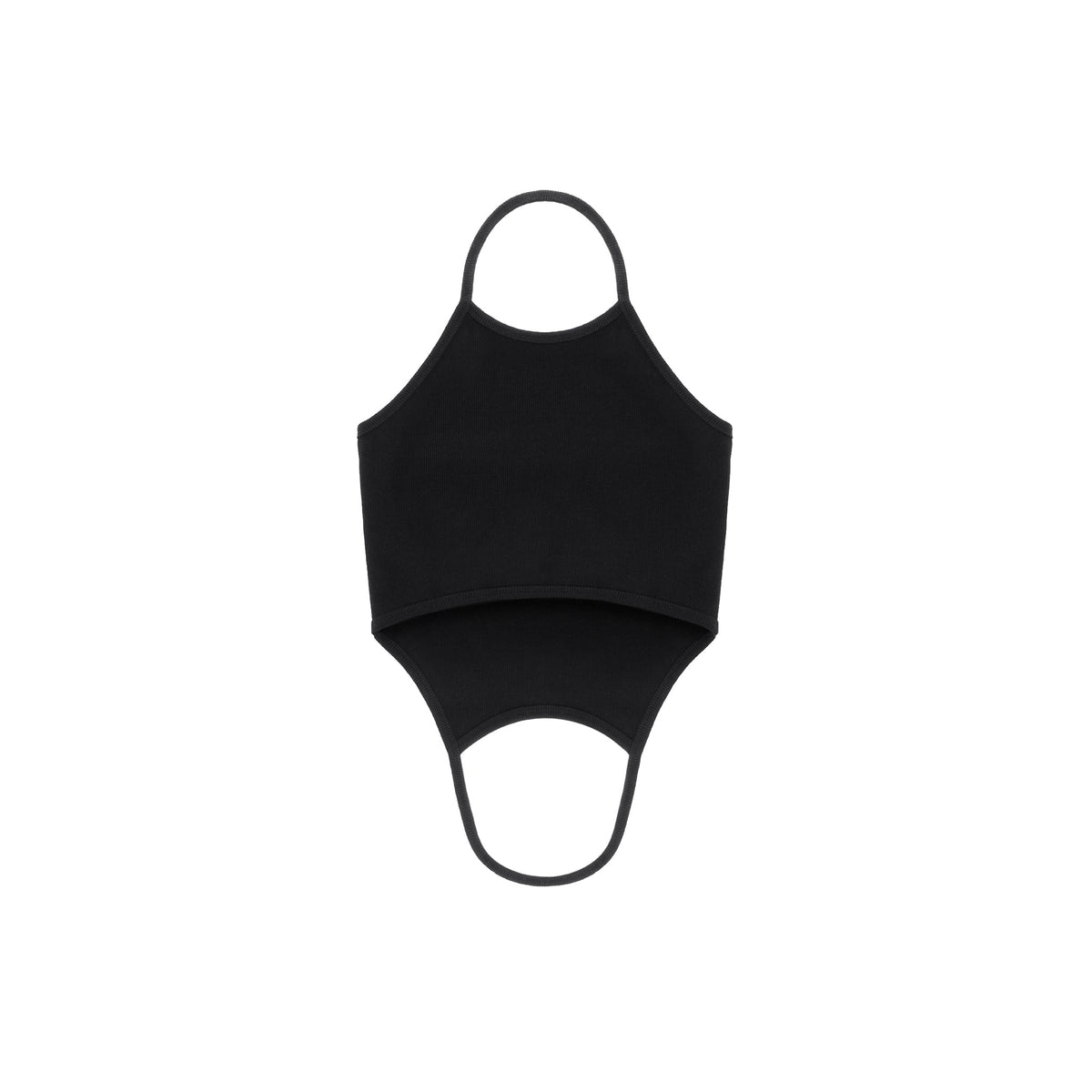 Infinity Halter Bra - Black - Tops & T-Shirts