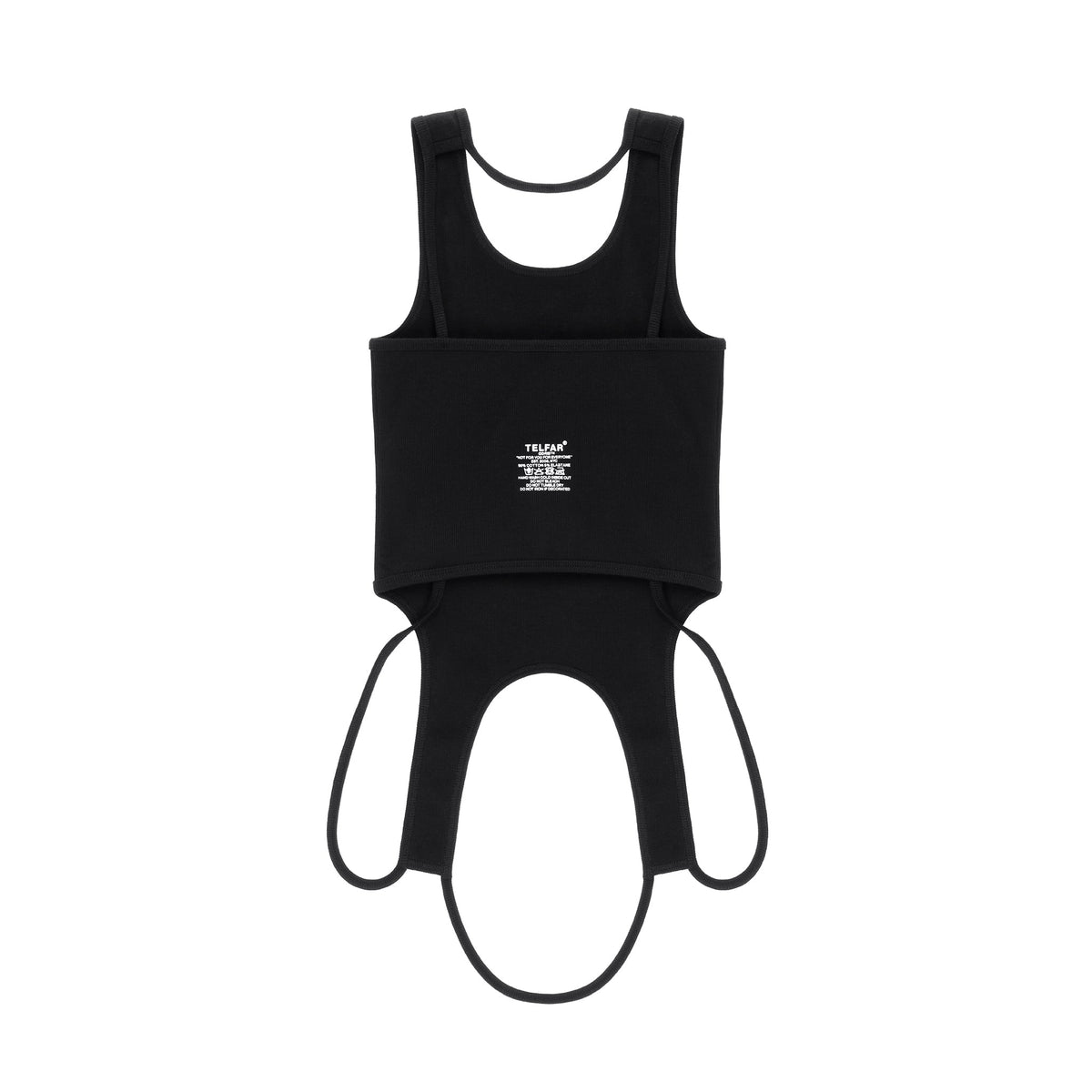 Infinity Halter Tank - Black - Tops & T-Shirts