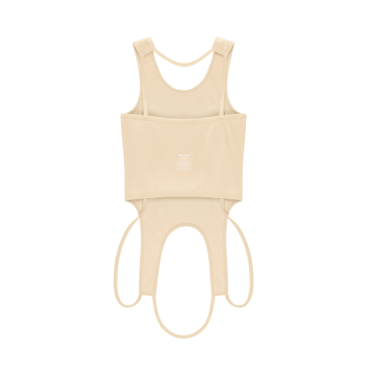 Infinity Halter Tank - Cream - Tops & T-Shirts