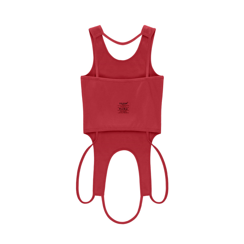 Infinity Halter Tank - Red - Tops & T-Shirts