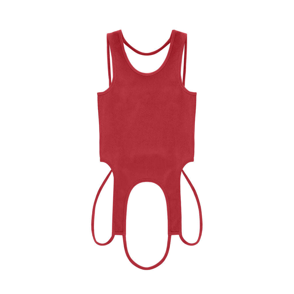 Infinity Halter Tank - Red - Tops & T-Shirts