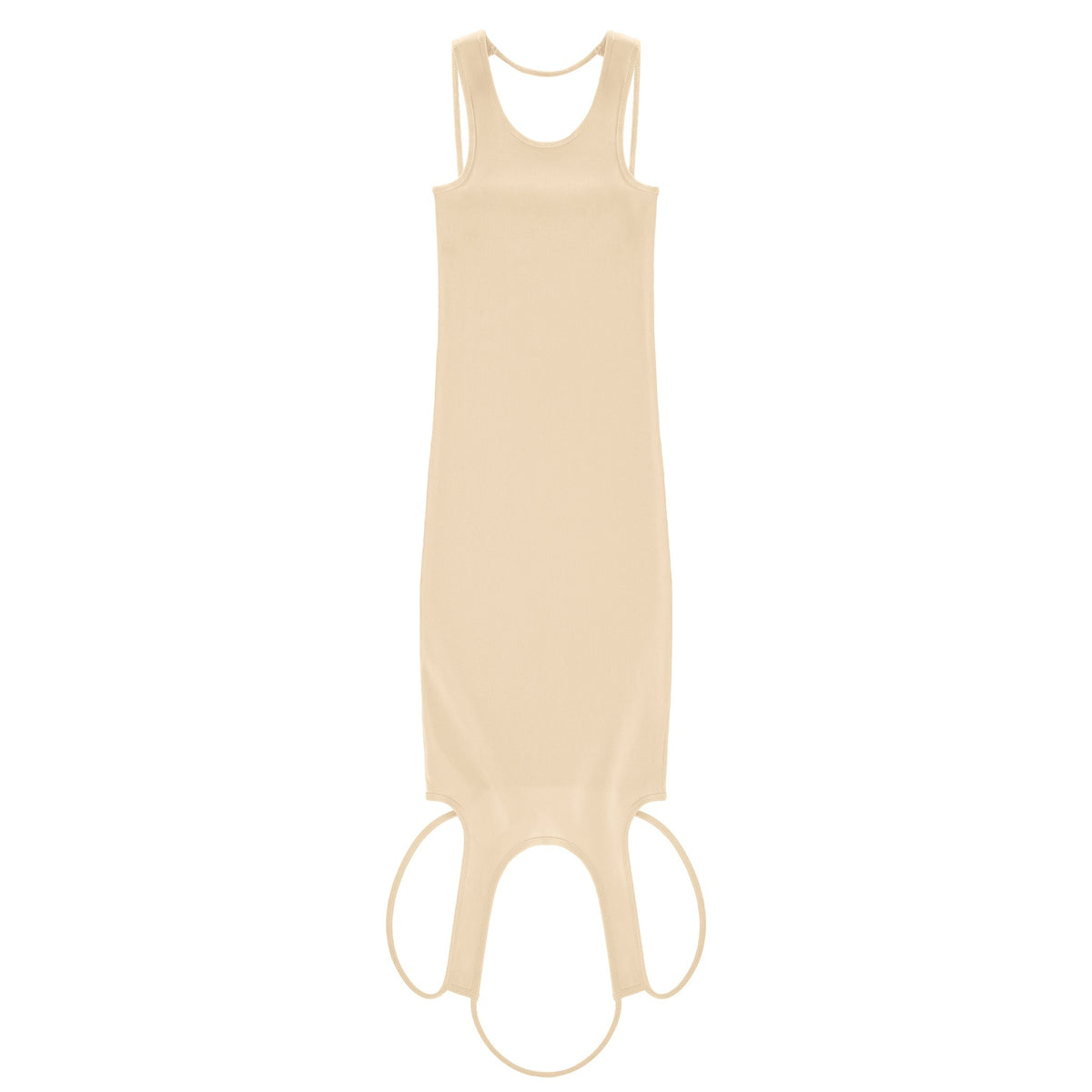 Infinity Halter Tunic - Cream - Dresses & Skirts