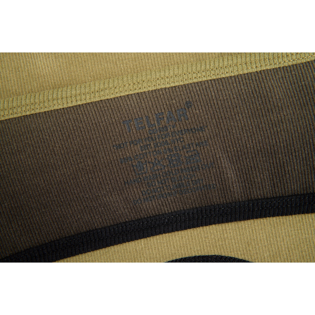 Ombre Cropped Halter - Drab/Black - Tops & T-Shirts