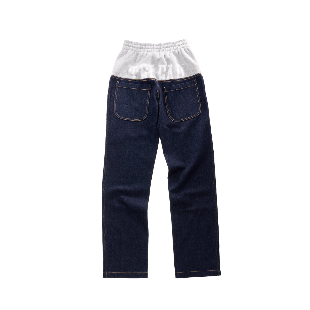Saggy Sweat Jean - Blue/Heather Grey - Pants & Shorts