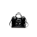 Shmedium Shopping Bag - Black Patent - Shopping Bags & Shoppers