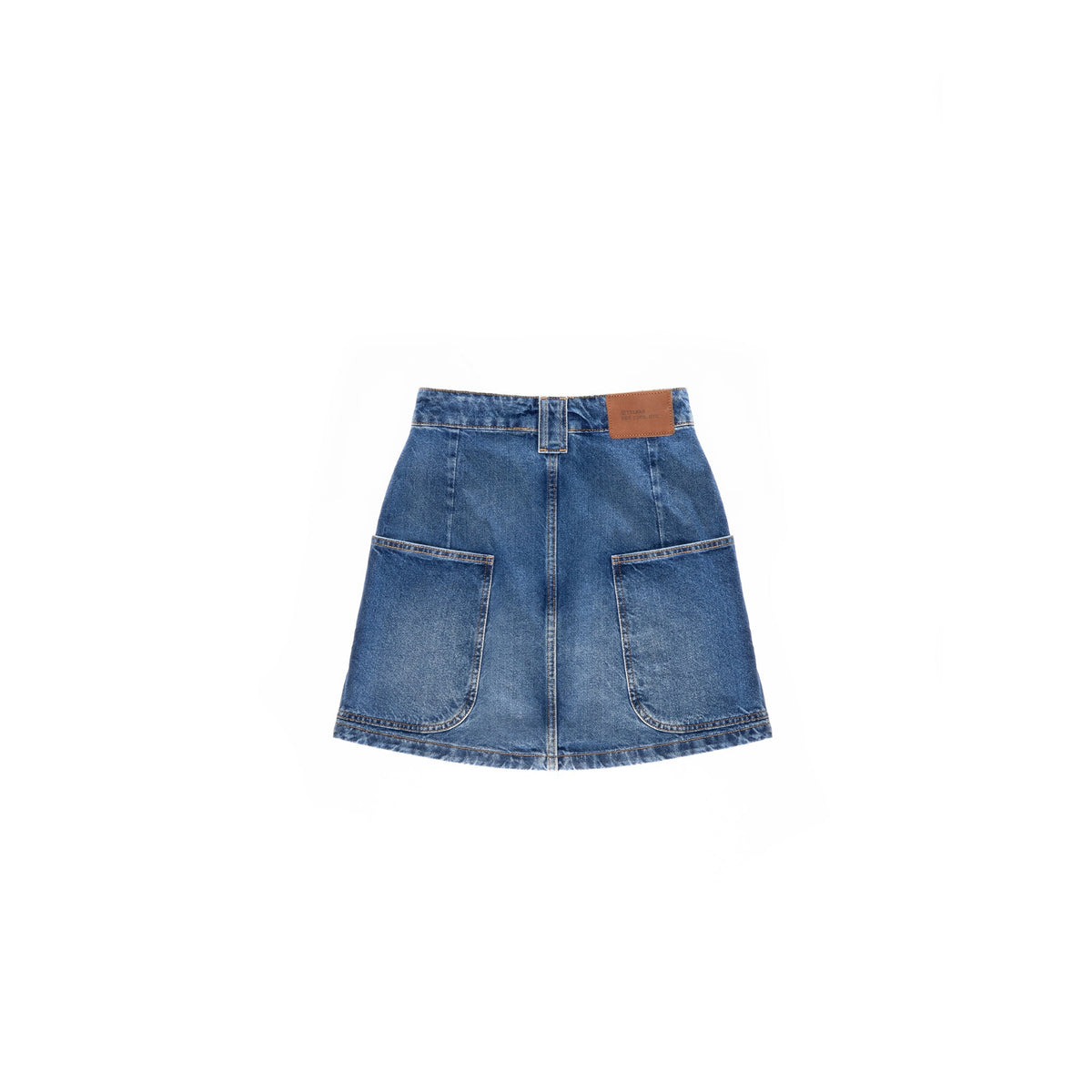 Short Jean Skirt - Blue - Dresses & Skirts