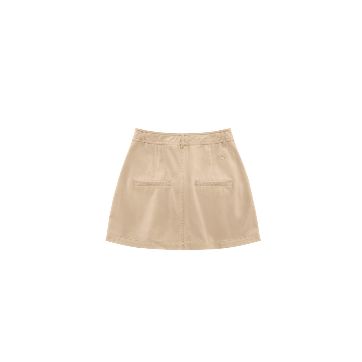 Short Work Skirt - Khaki - Dresses & Skirts