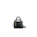 Small Shopping Bag - Black Rainbow - Shopping Bags & Shoppers