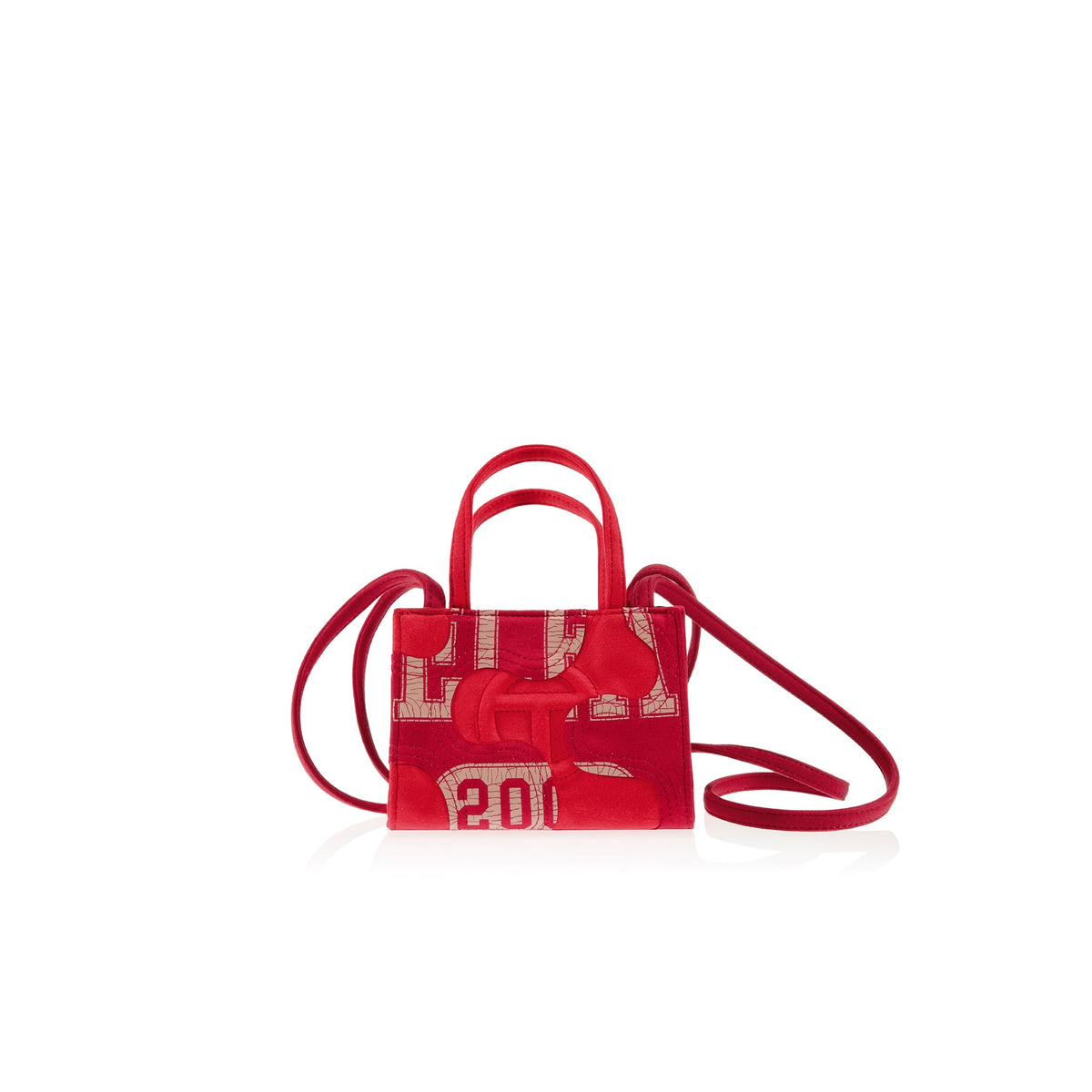 Small Camo Shopping Bag - Red - Shopping Bags & Shoppers