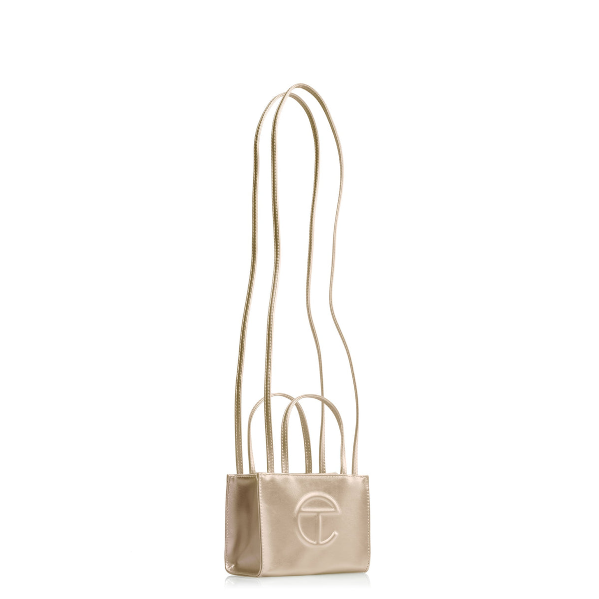 Small Shopping Bag - Gold - Shopping Bags & Shoppers