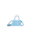 Small Jacquard Shopper - Pool Blue Monogram - Shopping Bags & Shoppers
