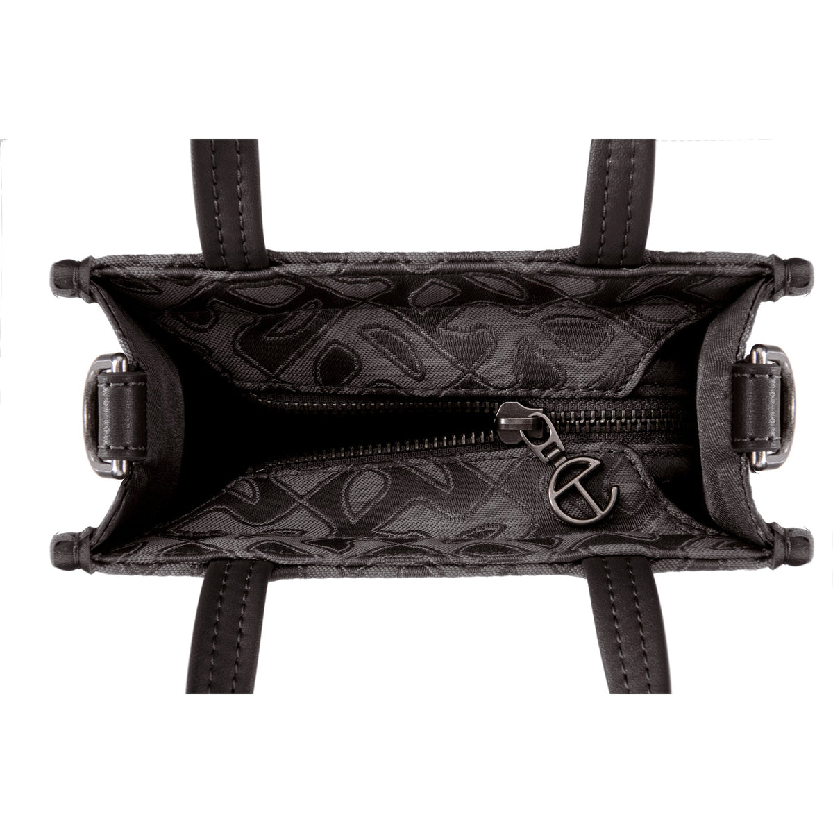 Small Jacquard Shopper - Black Monogram - Shopping Bags & Shoppers