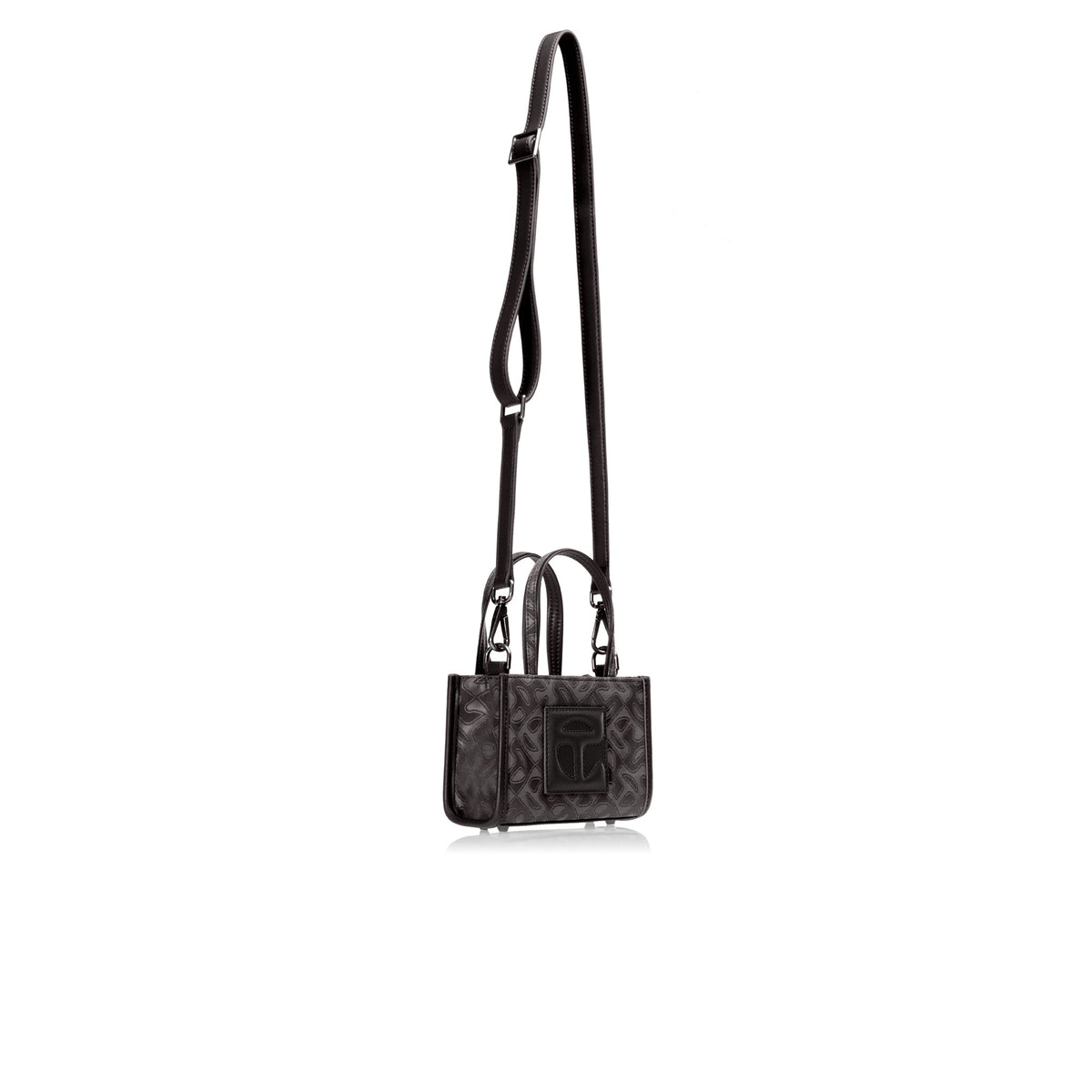 Small Jacquard Shopper - Black Monogram - Shopping Bags & Shoppers