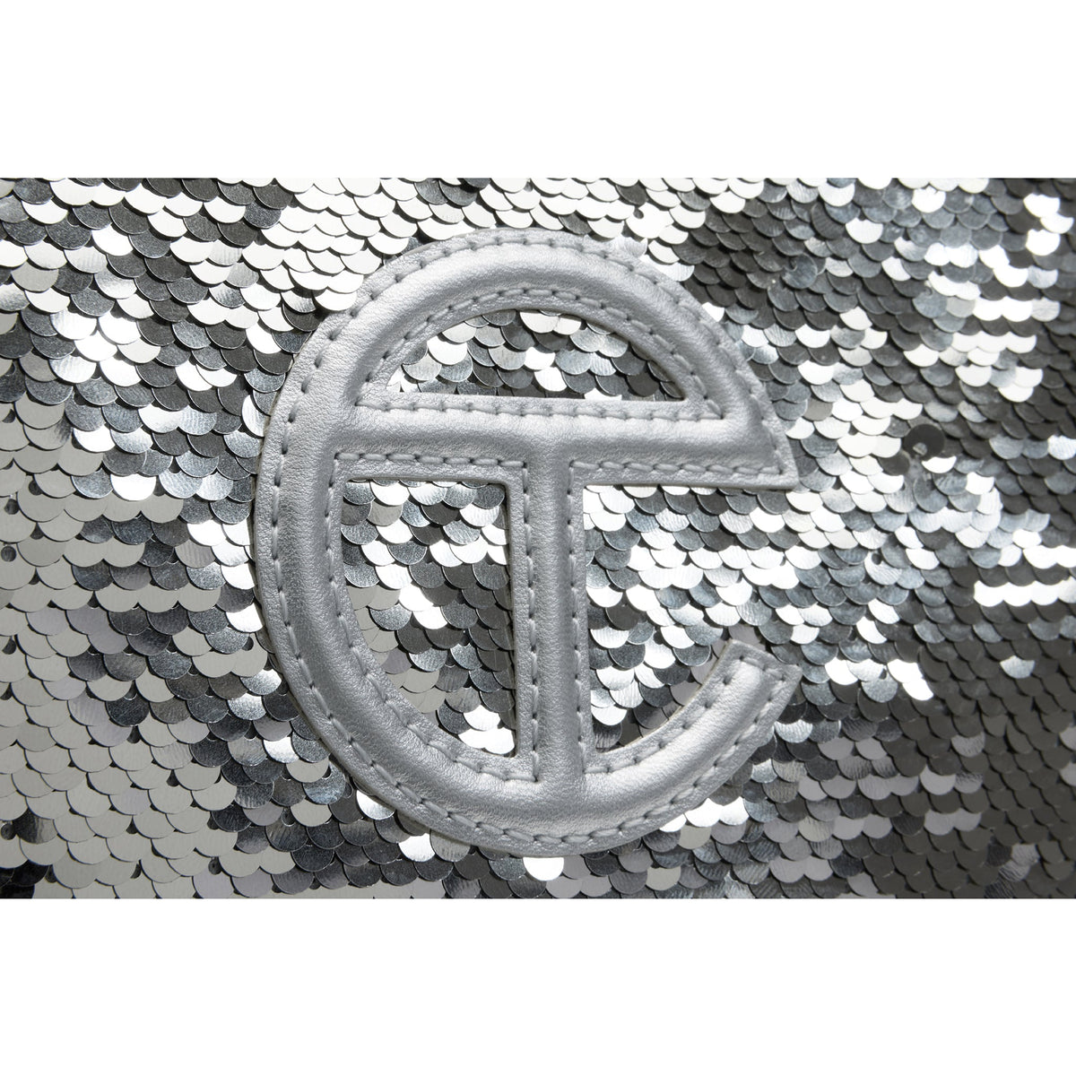 Small Sequin Shopper - Silver - Shopping Bags & Shoppers