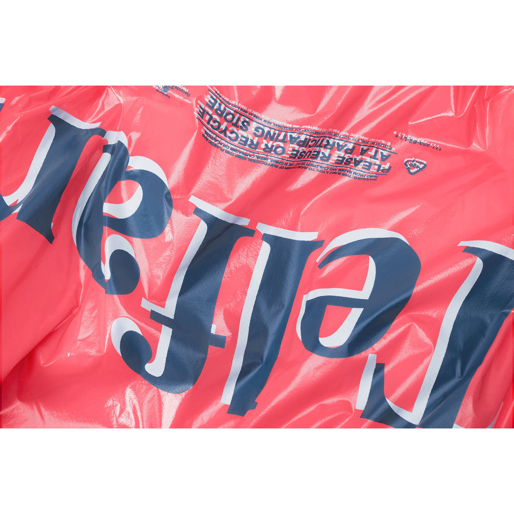 Micro Telfar Smiley Face Plastic Bag - Pink Haze - Plastic Bags