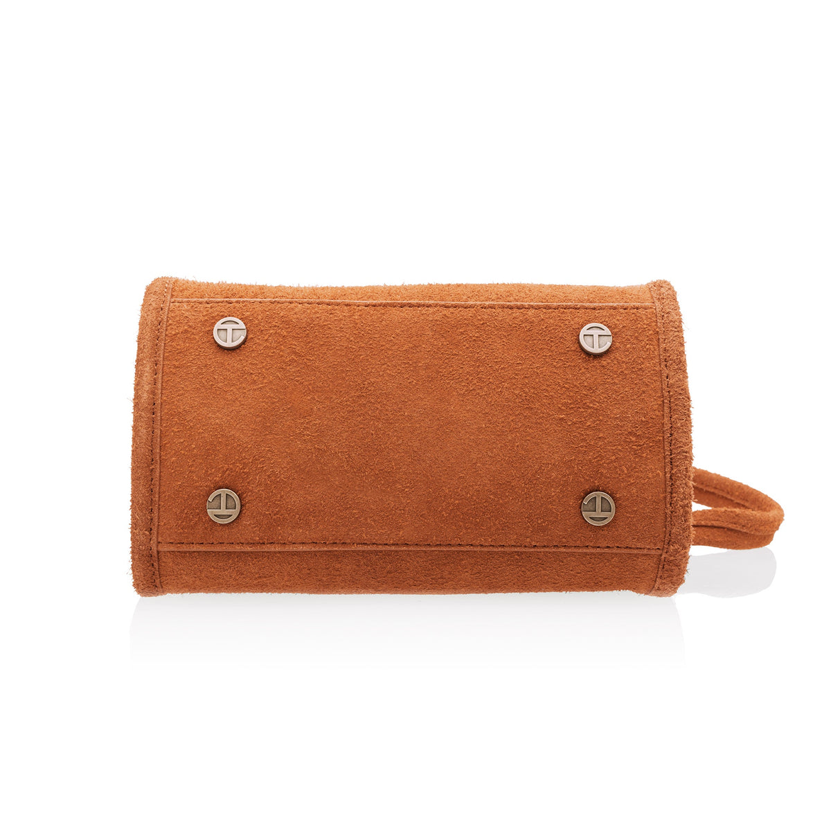 Small Suede Carry Bag - Rust - Carry Bags