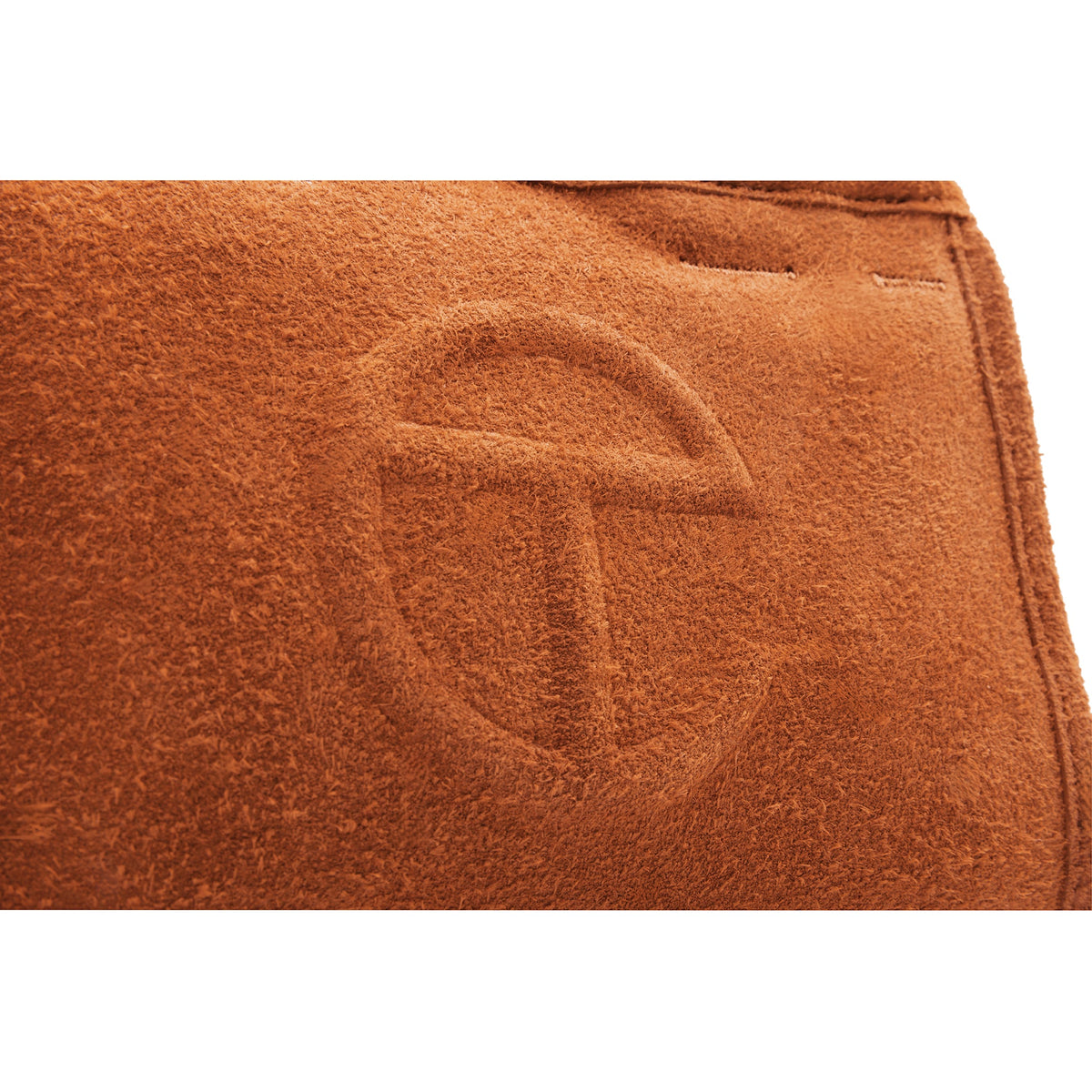 Small Suede Carry Bag - Rust - Carry Bags