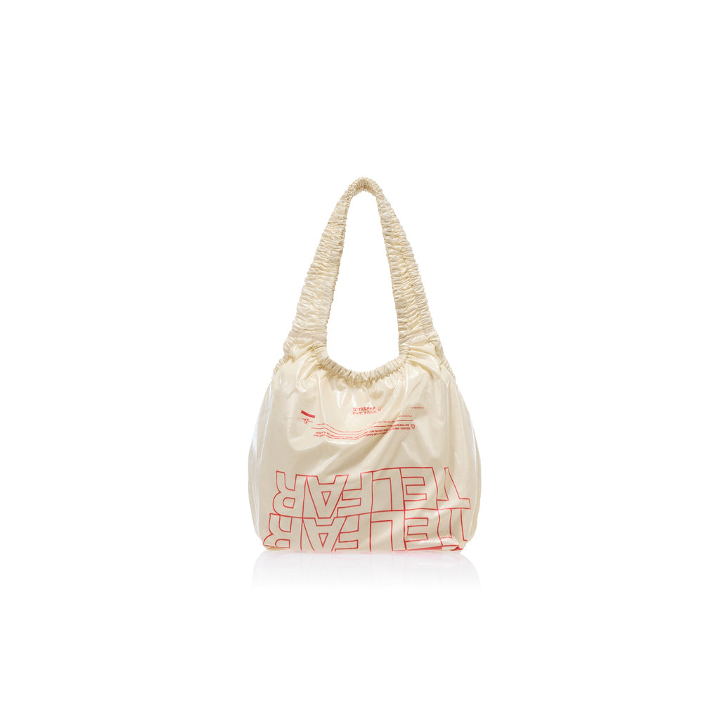 Micro Telfar Plastic Bag - Nude - Plastic Bags