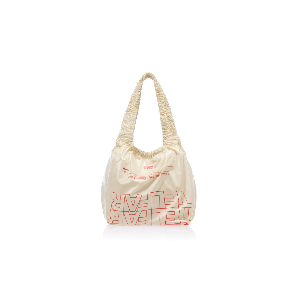 Micro Telfar Plastic Bag - Nude - Plastic Bags