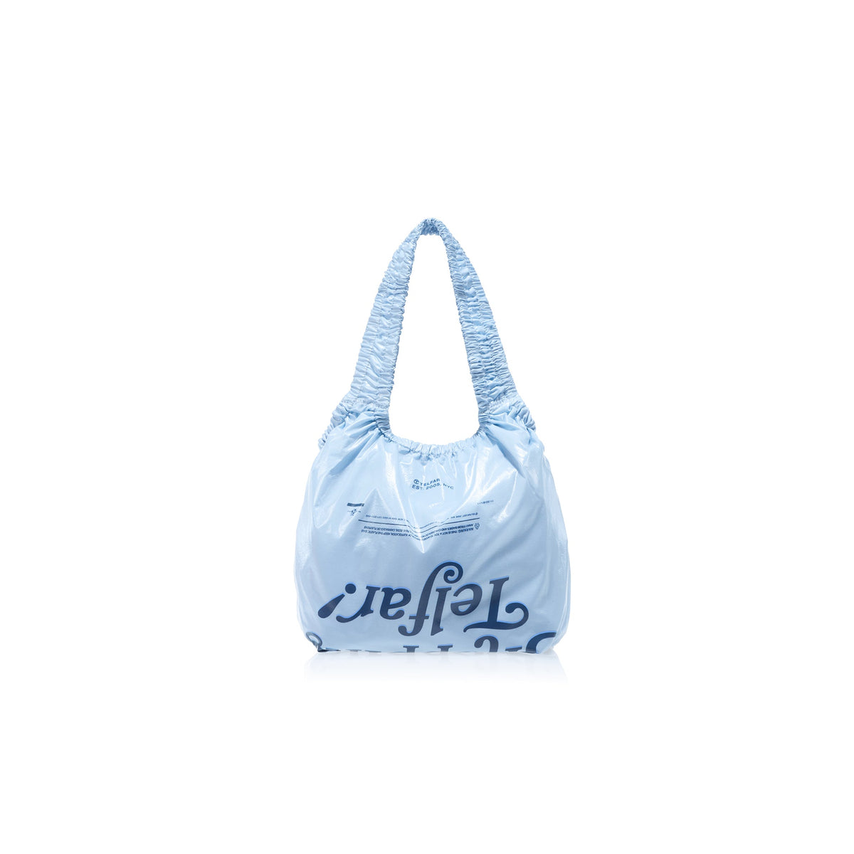 Micro Telfar Thank You Plastic Bag - Baby Blue - Plastic Bags