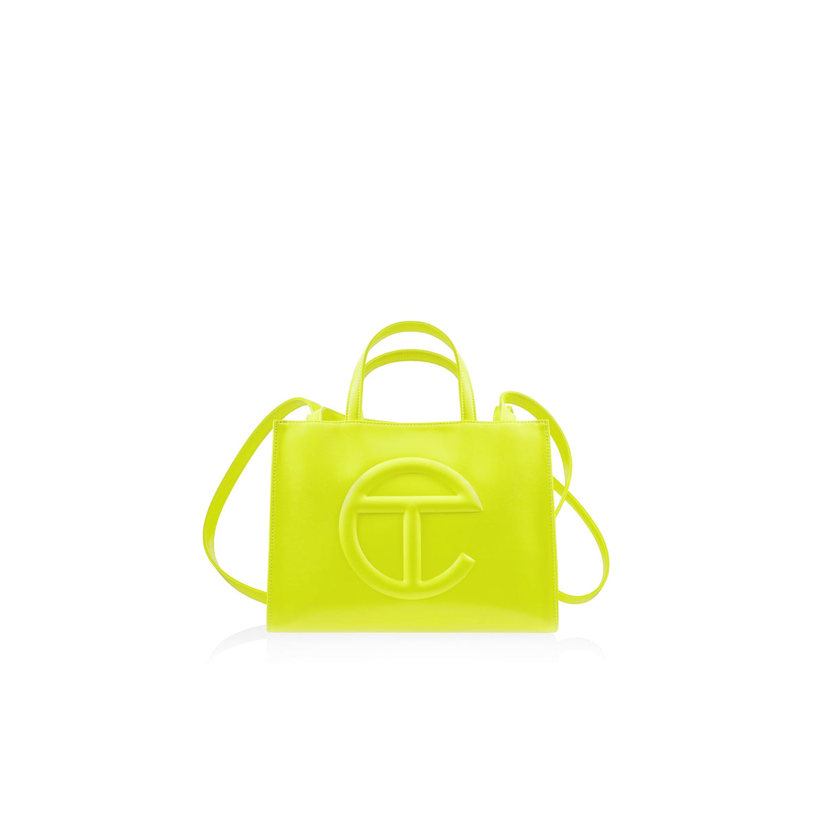 Shmedium Shopping Bag - Highlighter Yellow - Shopping Bags & Shoppers