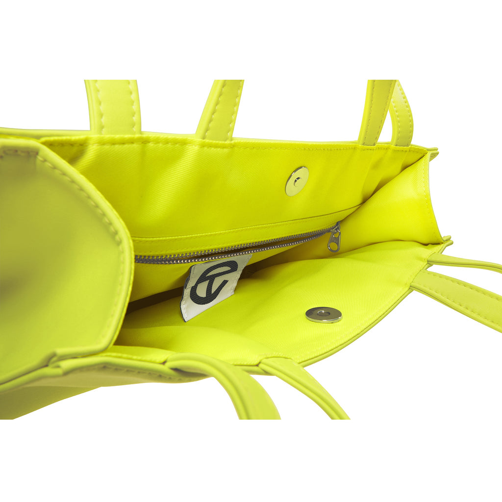 Shmedium Shopping Bag - Highlighter Yellow - Shopping Bags & Shoppers