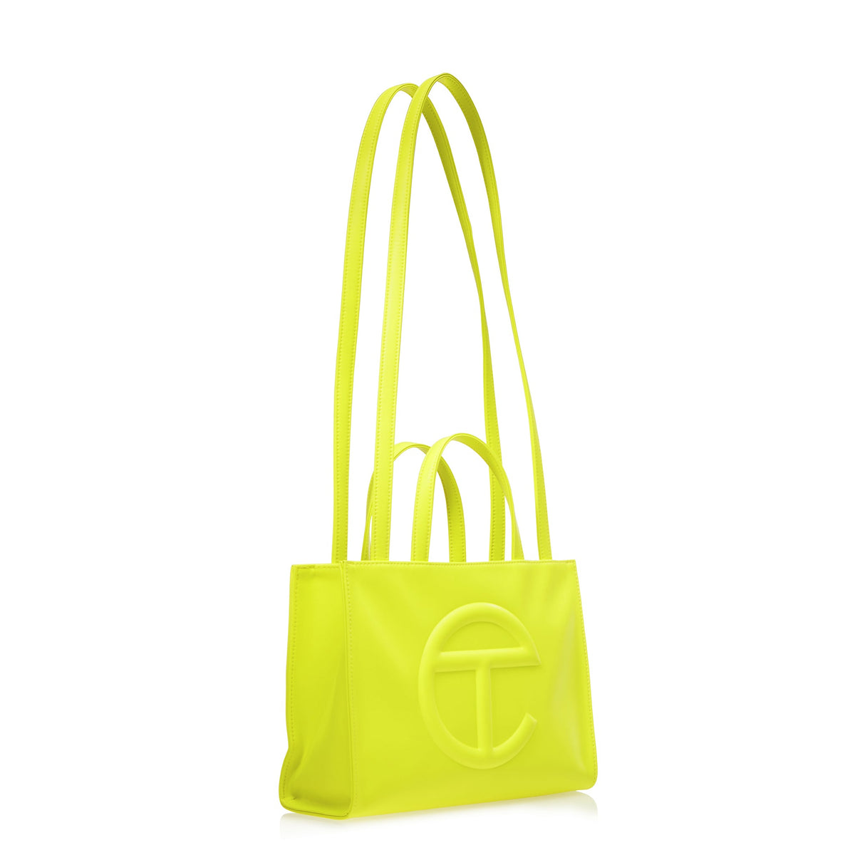 Shmedium Shopping Bag - Highlighter Yellow - Shopping Bags & Shoppers