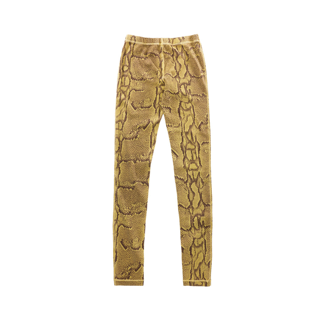 Snake Legging - Tan - Pants & Shorts