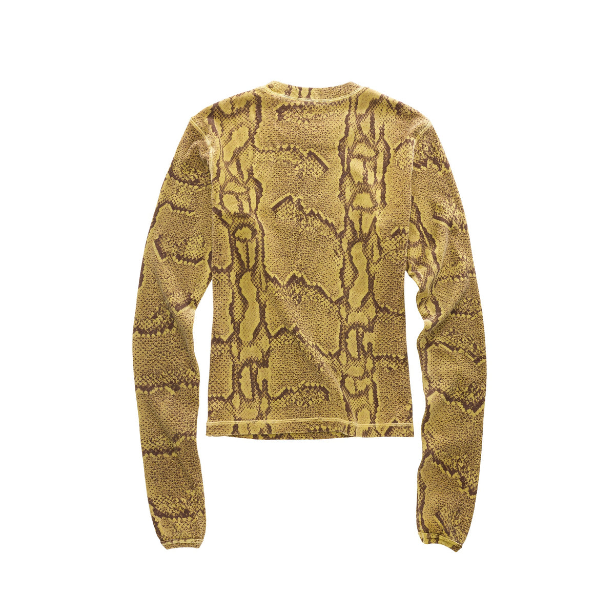Snake Thumbhole - Tan - Tops & T-Shirts