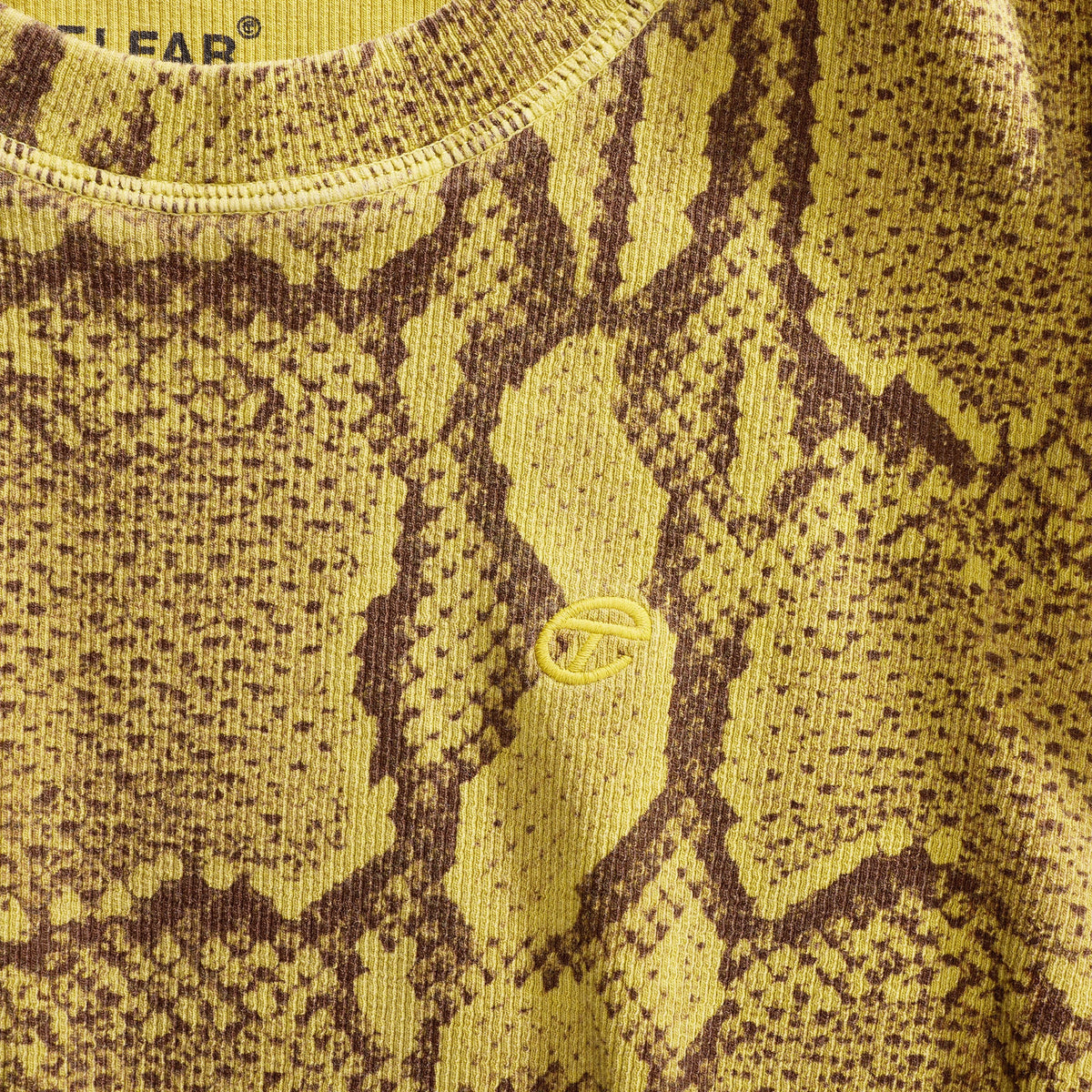 Snake Thumbhole - Tan - Tops & T-Shirts