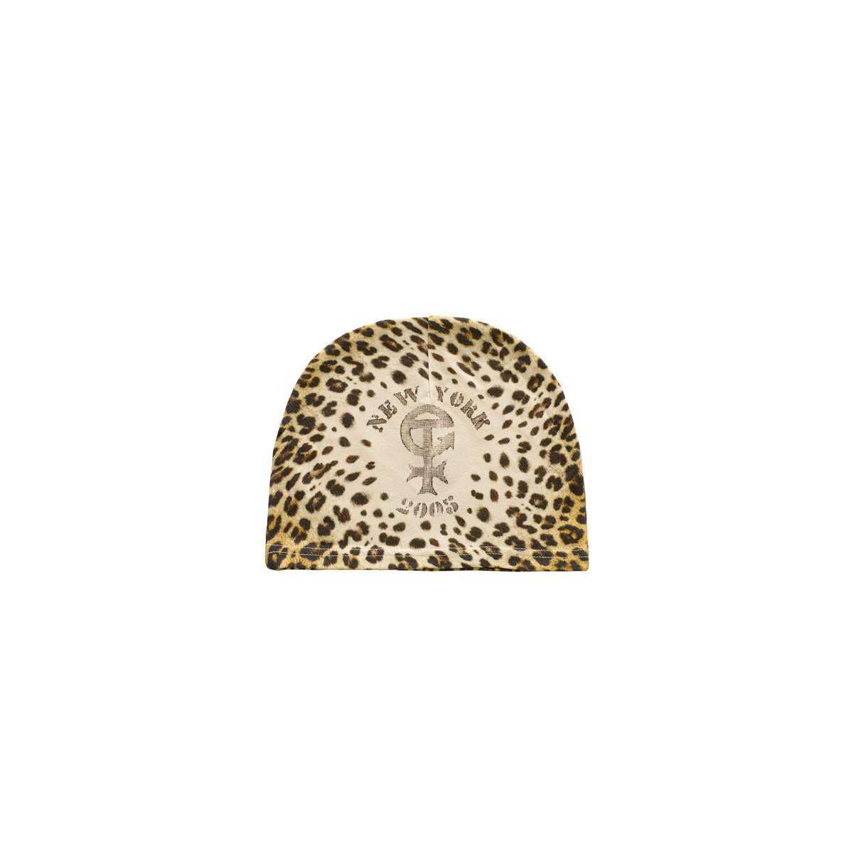Snow Leopard Skully - Brown - Hats & Beanies