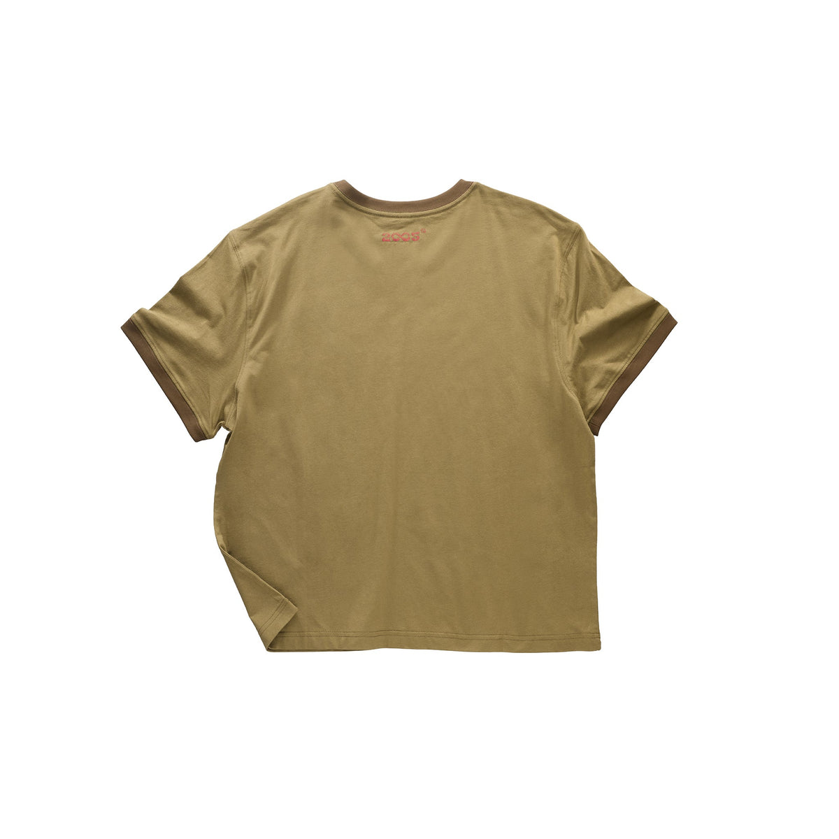 Star Basic Ringer T - Green/Dark Green - Tops & T-Shirts