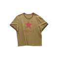Star Basic Ringer T - Green/Dark Green - Tops & T-Shirts