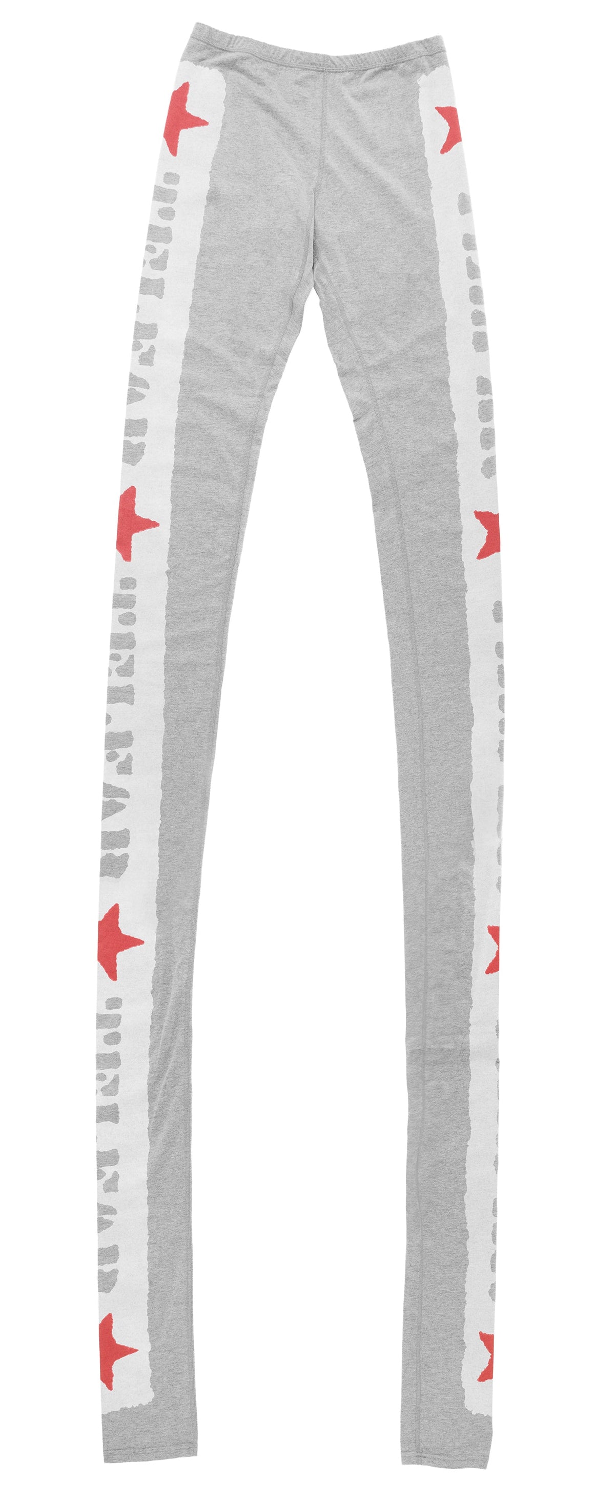Star Scrunched Legging - Grey - Pants & Shorts