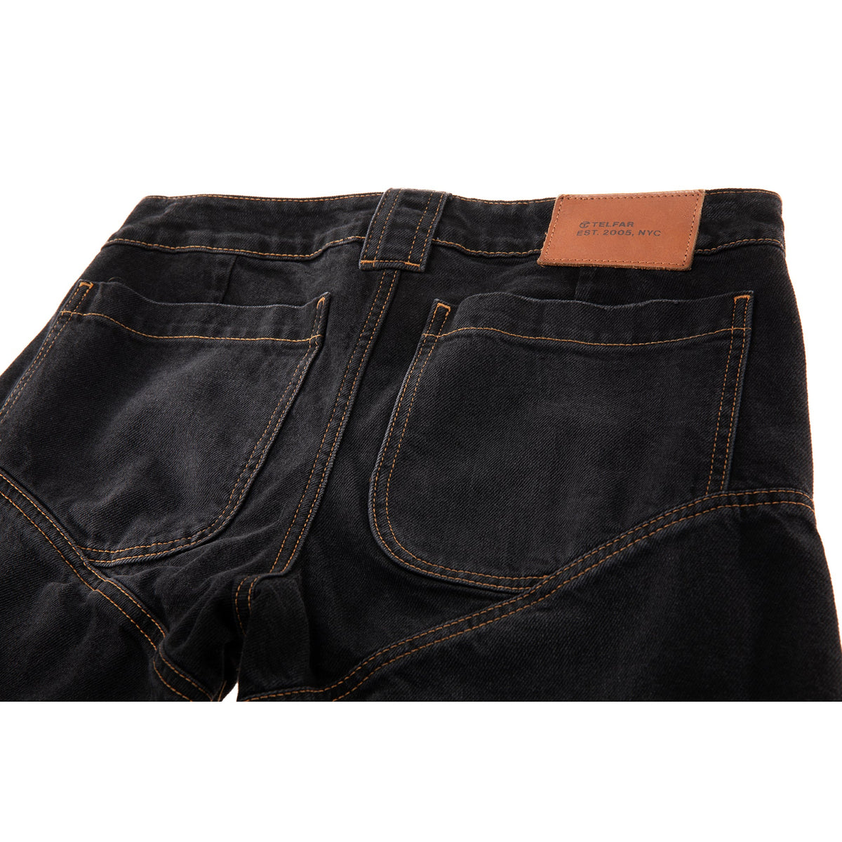 Straight Leg Jean - Black - Pants & Shorts